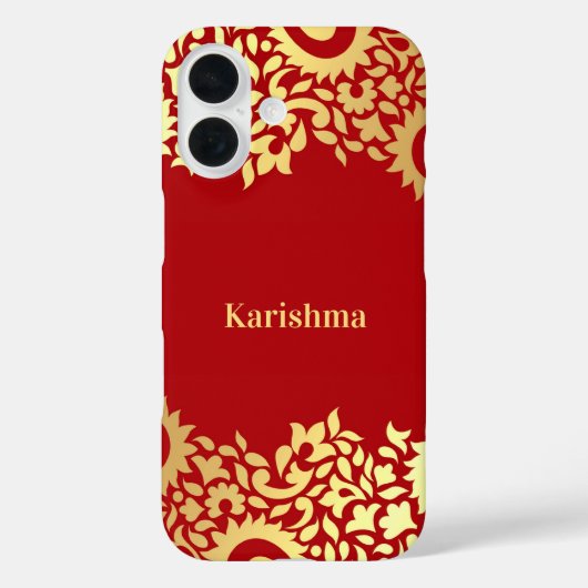 ペイズリーインディアン Case-Mate iPhoneケース (裏面)