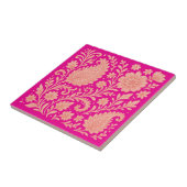 ペイズリーインドプリントデザイン タイル (側面)