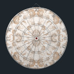 ペイズリーインBeigeエステモダンティックタンブラウン ダーツボード<br><div class="desc">ペイズリーインBeigeエステモダンティックタンブラウン</div>