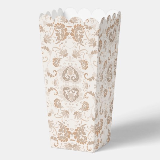 ペイズリーインBeigeエステモダンティックタンブラウン フェイバーボックス (正面)