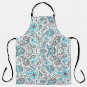 ペイズリーエプロン – サマーボホキッチン エプロン (正面)