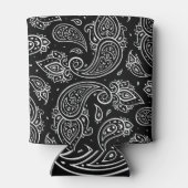 ペイズリーエレガンス：シームレスな民族パターン。 缶クーラー (裏面)