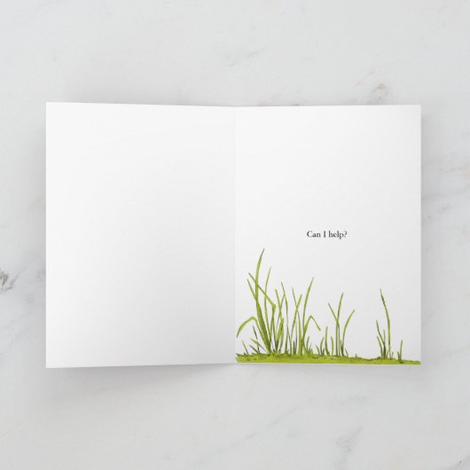 ペイズリーオレンジ色の紫色のカタツムリの友人こんにちは恋しく思こんにちは ノートカード (内部)