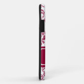 ペイズリーガーデンと変更可能な色 Case-Mate iPhoneケース (裏面/右)