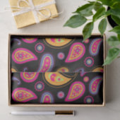 ペイズリーシカラフルームレスパターン 薄葉紙 (ギフト)