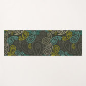 ペイズリーシームレス ヨガマット (正面(横))