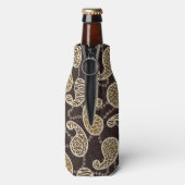 ペイズリースタイル背景 ボトルクーラー (ボトル裏面)