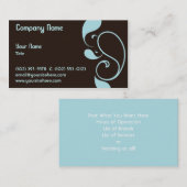 ペイズリースプラッシュ 名刺 (正面/裏面)