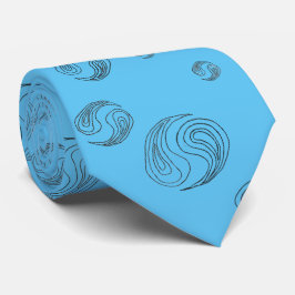 ペイズリータイライトブルー ネクタイ