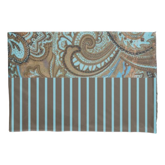 ペイズリーダマスク – ピローケース (正面)