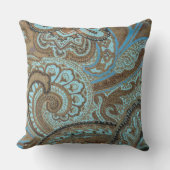 ペイズリーダマスク – 枕 (正面)