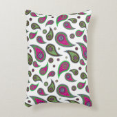 ペイズリーデザインパターン アクセントクッション (正面(垂直))