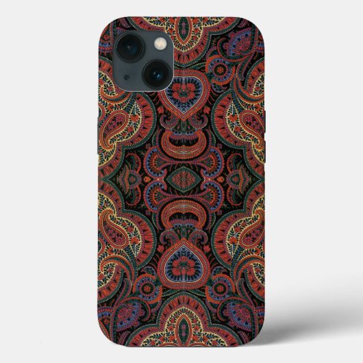 ペイズリーデザイン#4アットスーシージェイヌ Case-Mate iPhoneケース (裏面)
