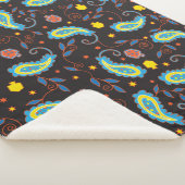 ペイズリードレディデルスシェルパハヌッカブランケット/中 シェルパブランケット (3/4)