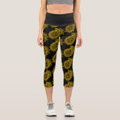 ペイズリーハイウェイストキャプリス カプリレギンス (正面)