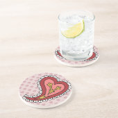 ペイズリーハートコースター コースター (側面)