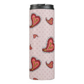 ペイズリーハート熱タンブラー タンブラー (裏面)