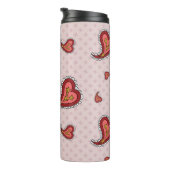 ペイズリーハート熱タンブラー タンブラー (回転右)