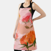 ペイズリーバンダナプリント、シルクスカーフデザイン。 エプロン (インサイチュ)