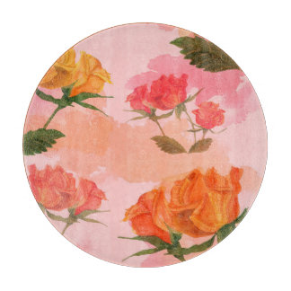 ペイズリーバンダナプリント、シルクスカーフデザイン。 カッティングボード