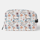 ペイズリーパターンの背景 ドップキット (裏面)