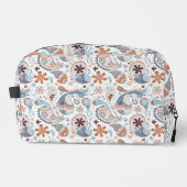 ペイズリーパターンの背景 ドップキット (正面)