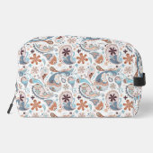 ペイズリーパターンの背景 ドップキット (裏面)