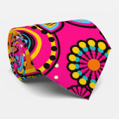 ペイズリーパターンの背景 ネクタイ (ロール)