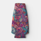 ペイズリーパターンボトルクージー ボトルクーラー (正面)