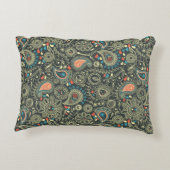 ペイズリーパターン3 アクセントクッション (裏面)