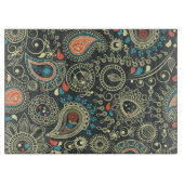 ペイズリーパターン3 カッティングボード (正面)
