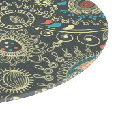 ペイズリーパターン3 カッティングボード (角)