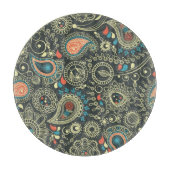 ペイズリーパターン3 カッティングボード (正面)