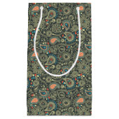 ペイズリーパターン3 スモールペーパーバッグ (正面)