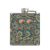 ペイズリーパターン3 フラスク (裏面)