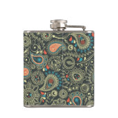 ペイズリーパターン3 フラスク (裏面)