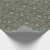 ペイズリーパターン3 ラッピングペーパー (角)