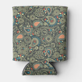 ペイズリーパターン3 缶クーラー (正面)