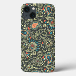 ペイズリーパターン3 iPhone 13ケース