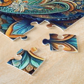 ペイズリーパターン ジグソーパズル (側面)