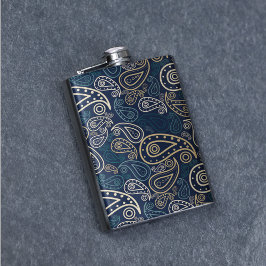 ペイズリーパターン フラスク