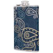 ペイズリーパターン フラスク (左)