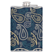 ペイズリーパターン フラスク (裏面)