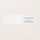 ペイズリーパターン、ペルシャペイズリー、オリエンタルペイズリー 名刺 (内部フラット)