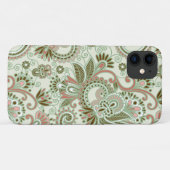 ペイズリーパターン、ペルシャペイズリー、オリエンタルペイズリー Case-Mate iPhoneケース (裏面(横))