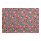 ペイズリーパターン。 枕カバー (裏面)