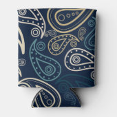 ペイズリーパターン 缶クーラー (正面)