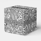 ペイズリーパッション – ブラック(Henna) フェイバーボックス (裏面サイド)