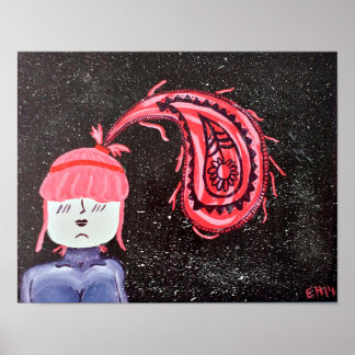 「ペイズリーパーフェクト」 11x14アートポスター ポスター