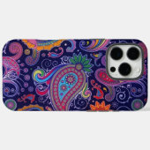 ペイズリーパープルピンク Case-Mate iPhoneケース (裏面 (横))